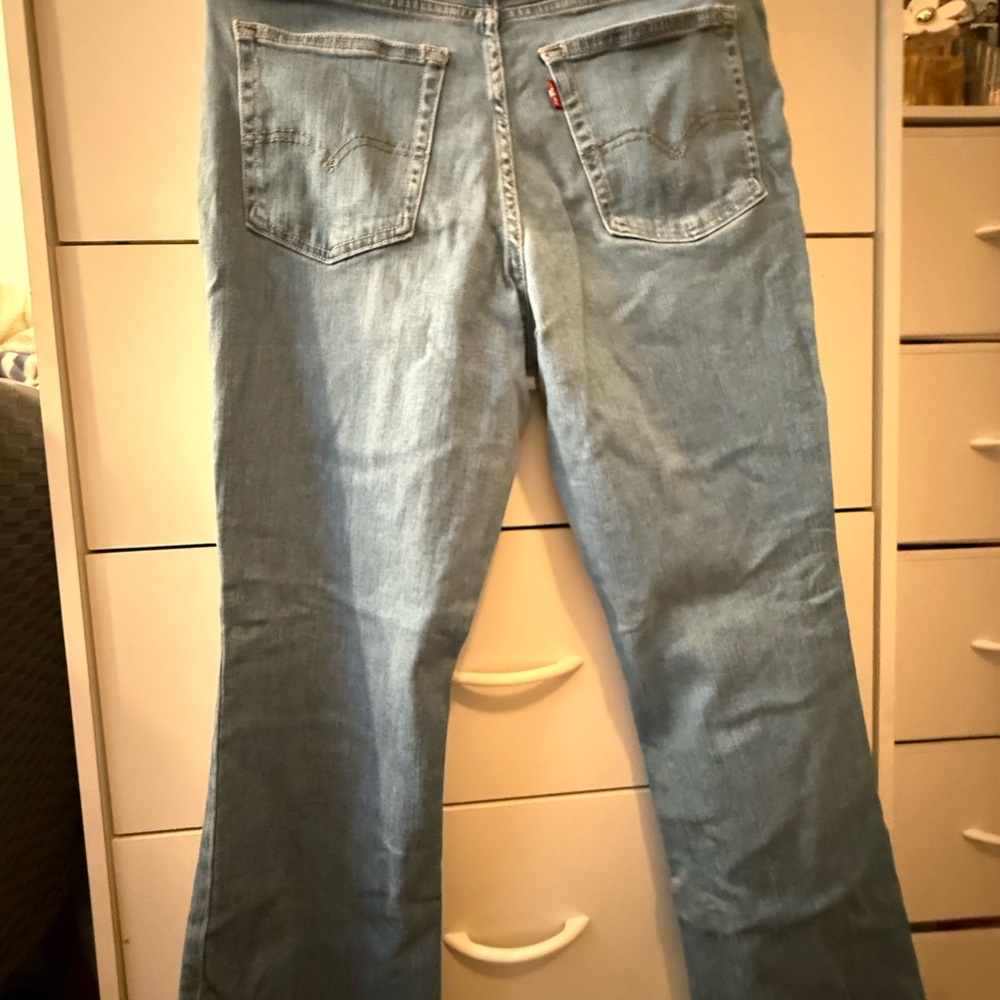 Levi's Light Blue Flare Jeans